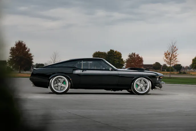 1969 Mustsang KINGPIN Restomod Side View