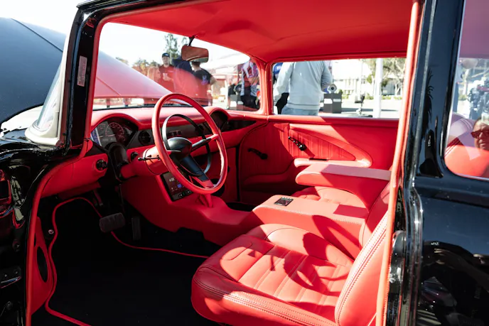 Ryno Built 1955 Chevy Bel Air Interior
