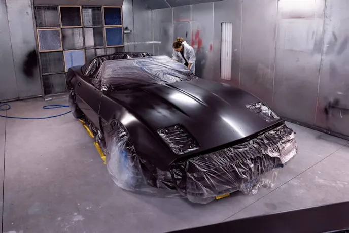 1993 Black Rose Corvette Zr-1