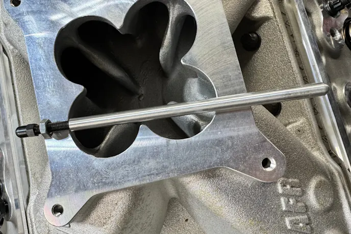 SBC rocker arm installation