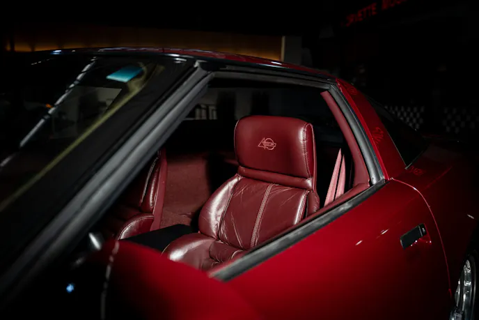 Michael Jordan’s Corvette ZR-1 Interior