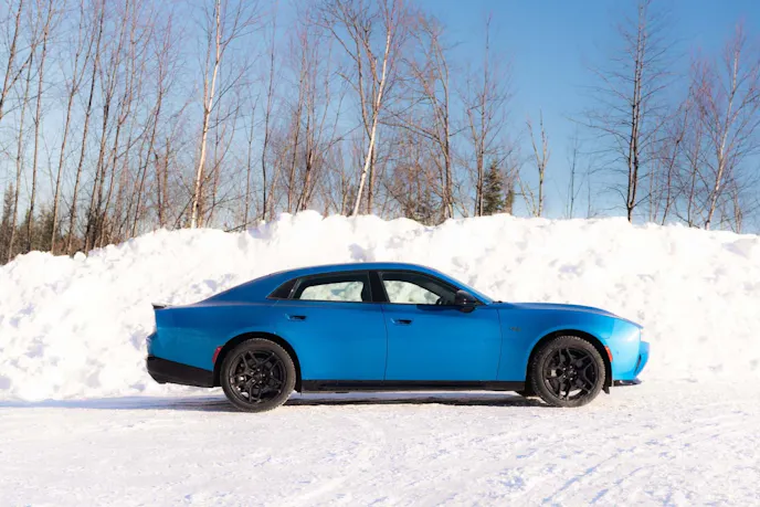 New Charger Hellcat Sideview