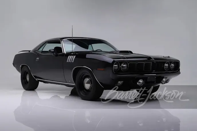 Matching-Numbers Cudas At Barrett-Jackson 2026 Las Vegas Auction Block